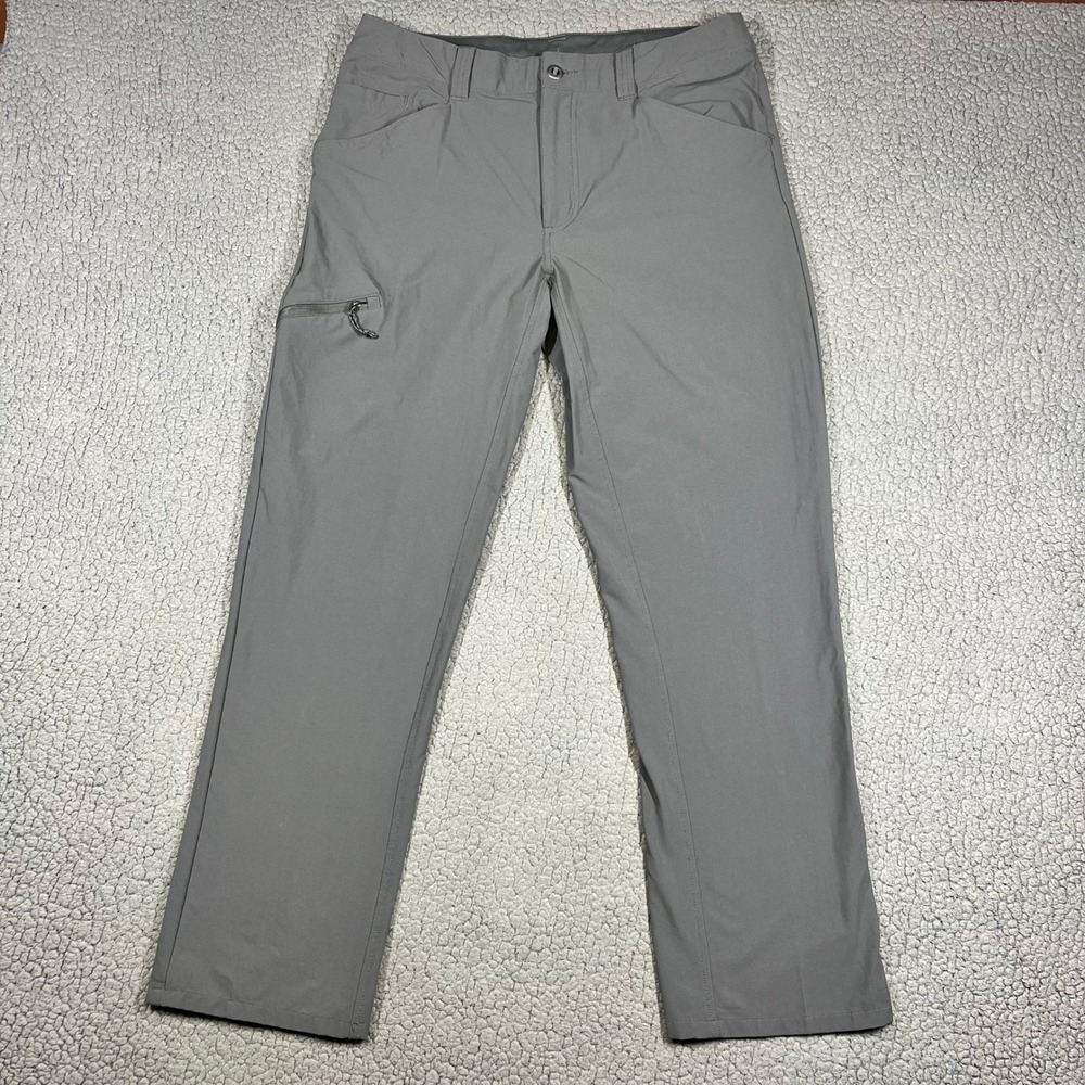Patagonia Quandary Pants Mens 34 Hiking Outdoor Cargo Grey Gorpcore